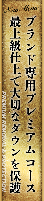ブランド専用プレミアムコース